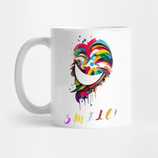 Smile and spread joy around you, Smiles are Contagious Mug